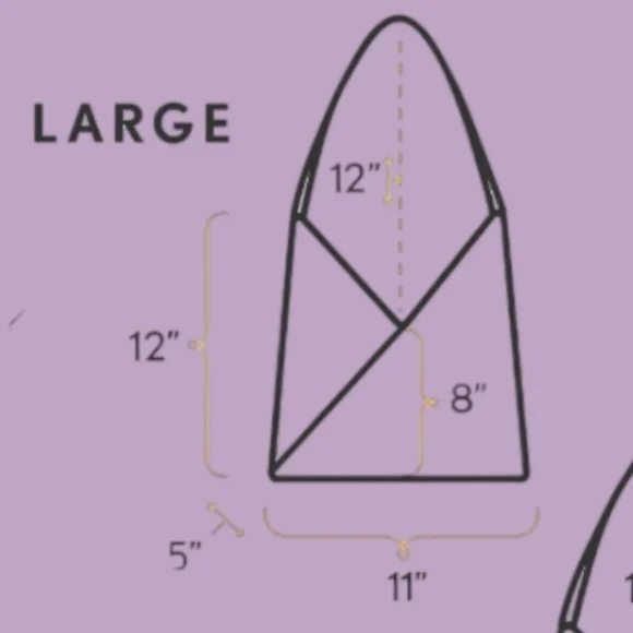 EUC Portland Leather Large Naomi Plum Purple Leather Hobo Shoulder Bag Purse - Picture 8 of 11